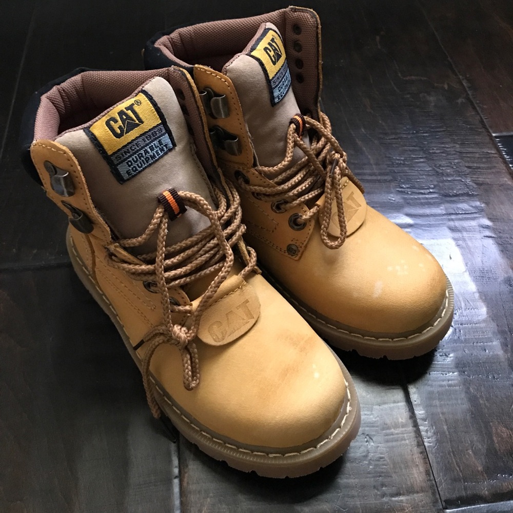 CAT Work Boots Construction Rain Unisex Size 5